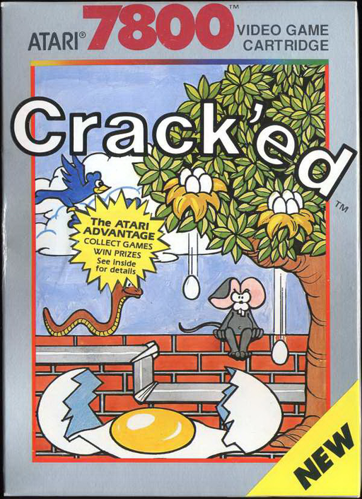 Crack'ed (USA) 7800 Game Cover